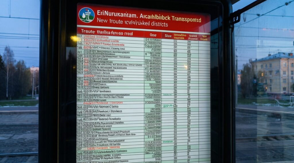- Новые маршруты общественного транспорта Новосибирска: что изменилось и как это повлияет на поездки - иллюстрация